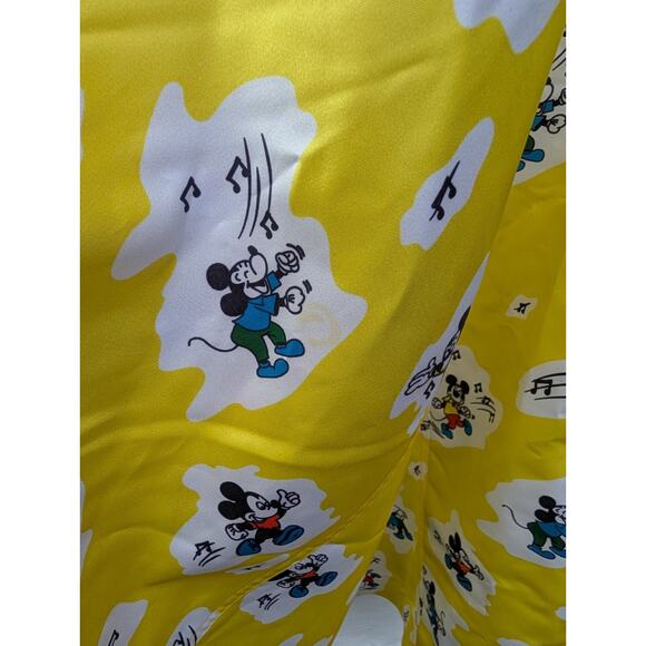 Opening Ceremony Disney Collab Womens Printed Taffeta Skirt XS Mickey Mouse - Picture 5 of 16